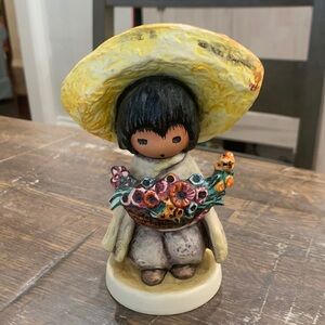 DeGrazia Flower Boy figurine